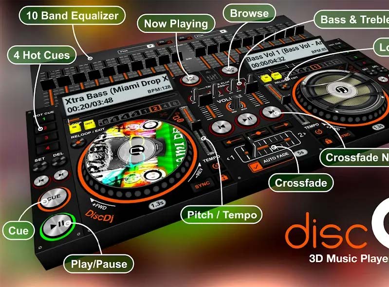 DiscDj 3D Music Player - 3D Dj (Android Digital Delivery 2025)