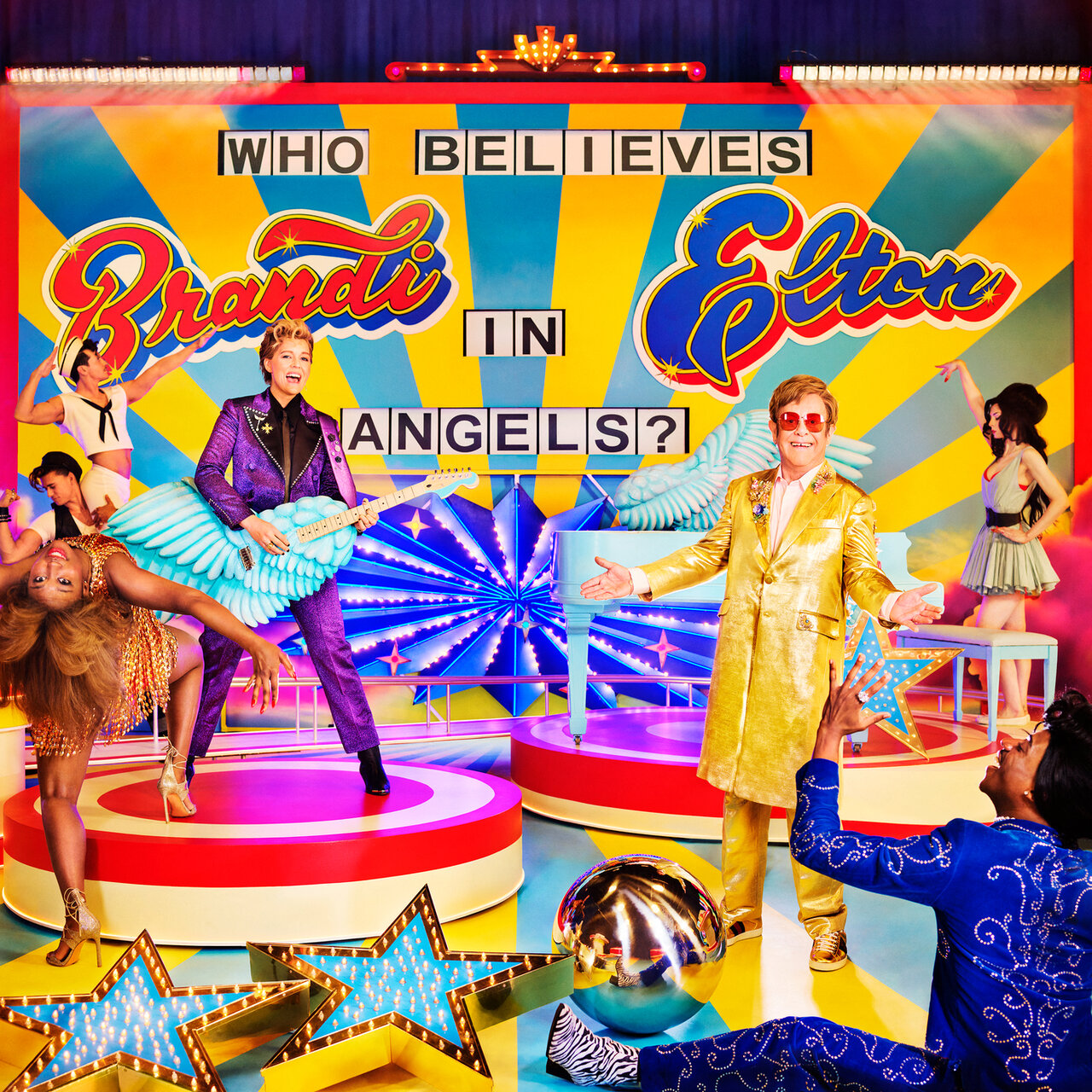 Elton John And Brandi Carlile - Who Believes In Angels (2025) CD