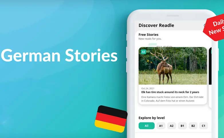 Learn German - The Daily Readle 4 (Android Digital Delivery 2025)