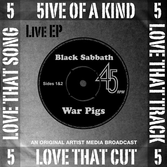 Black Sabbath - 5ive Of A Kind War Pigs (2025) CD