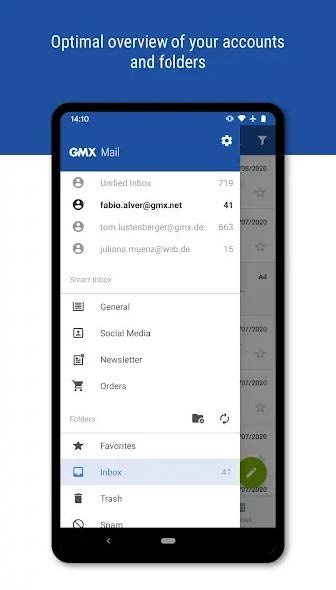 GMX - Mail & Cloud v7.62.3 (Android Digital Delivery 2025)
