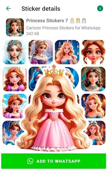 Princess Stickers for WhatsApp v9 (Android Digital Delivery 2025)