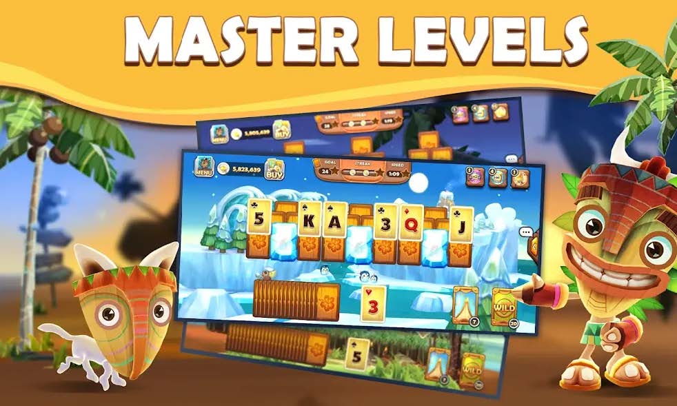 Tiki Solitaire TriPeaks (Android Digital Delivery 2025)