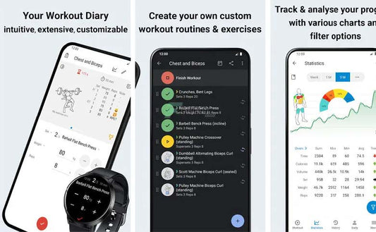 Workout Tracker & Gym Plan Log 12 (Android Digital Delivery 2025)